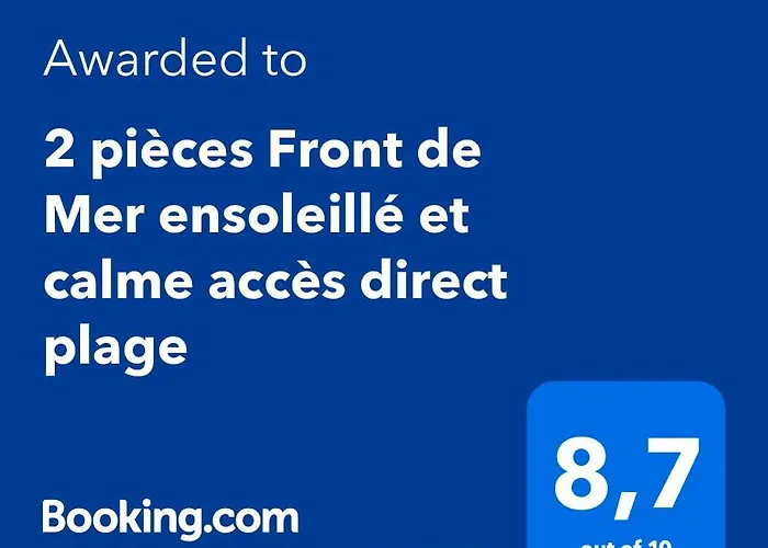 2 Pieces Front De Ensoleille Et Calme Acces Direct Διαμέρισμα