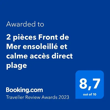2 Pièces Front De Ensoleillé Et Calme Accès Direct Apartamento